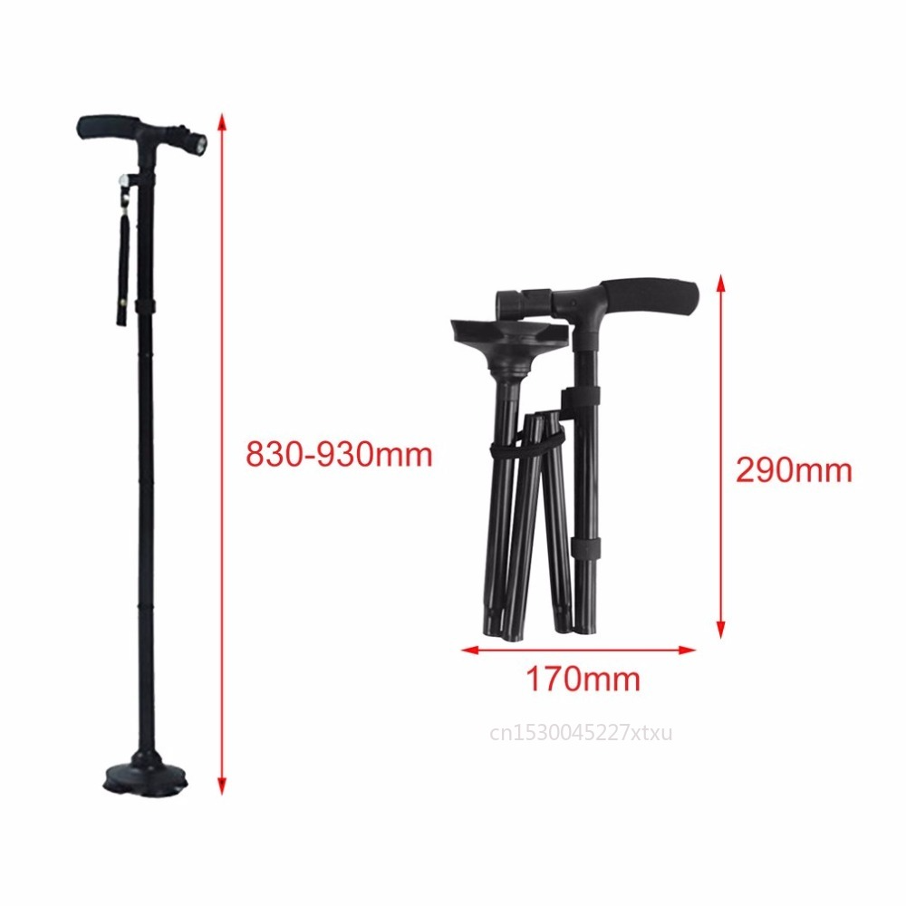 Versatile Telescopic Walking Aid with Safety Features
