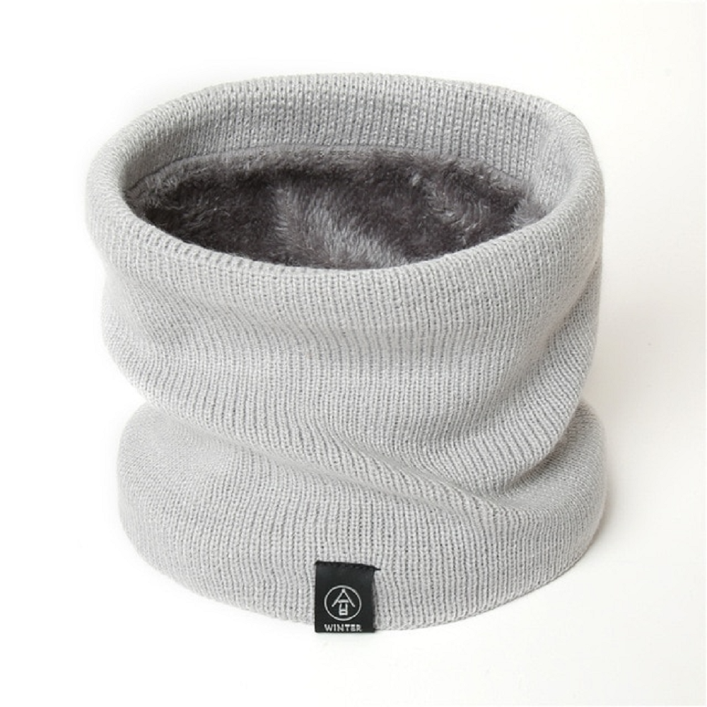 Fleece Tube Scarf for Winter - Unisex Thermal Neck Warmer