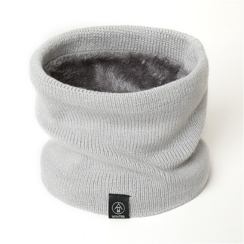 Fleece Tube Scarf for Winter - Unisex Thermal Neck Warmer