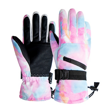 Touch Screen Ski Gloves for Snowboarding - Non-Slip Winter Unisex