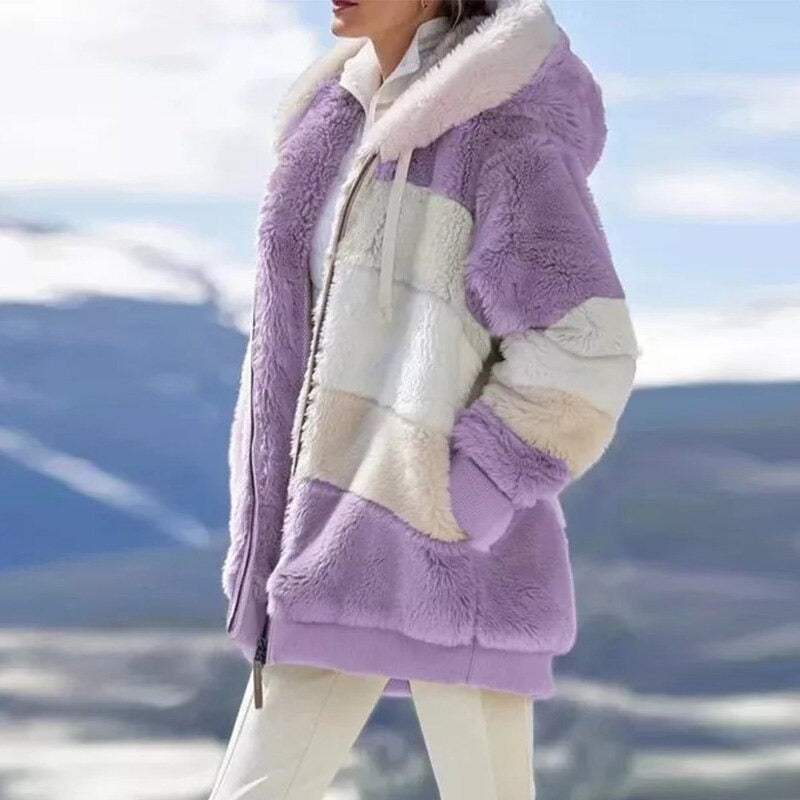 Chic Comfort Fleece Jacket for Effortless Style