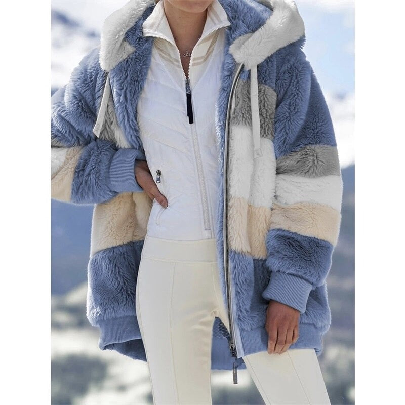 Chic Comfort Fleece Jacket for Effortless Style