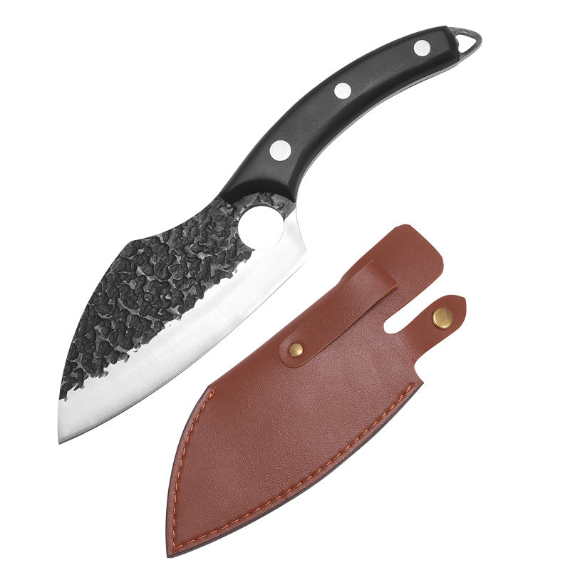 Handcrafted Kitchen Knife with Forged Blade