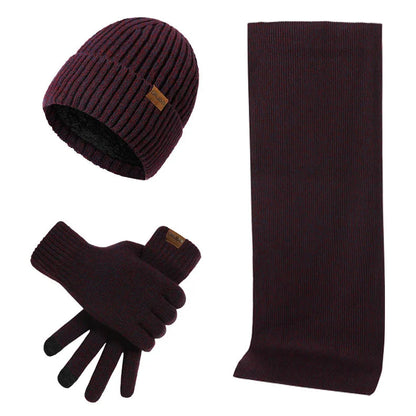 Cozy Winter Accessories Bundle: Beanie, Scarf, and Mittens