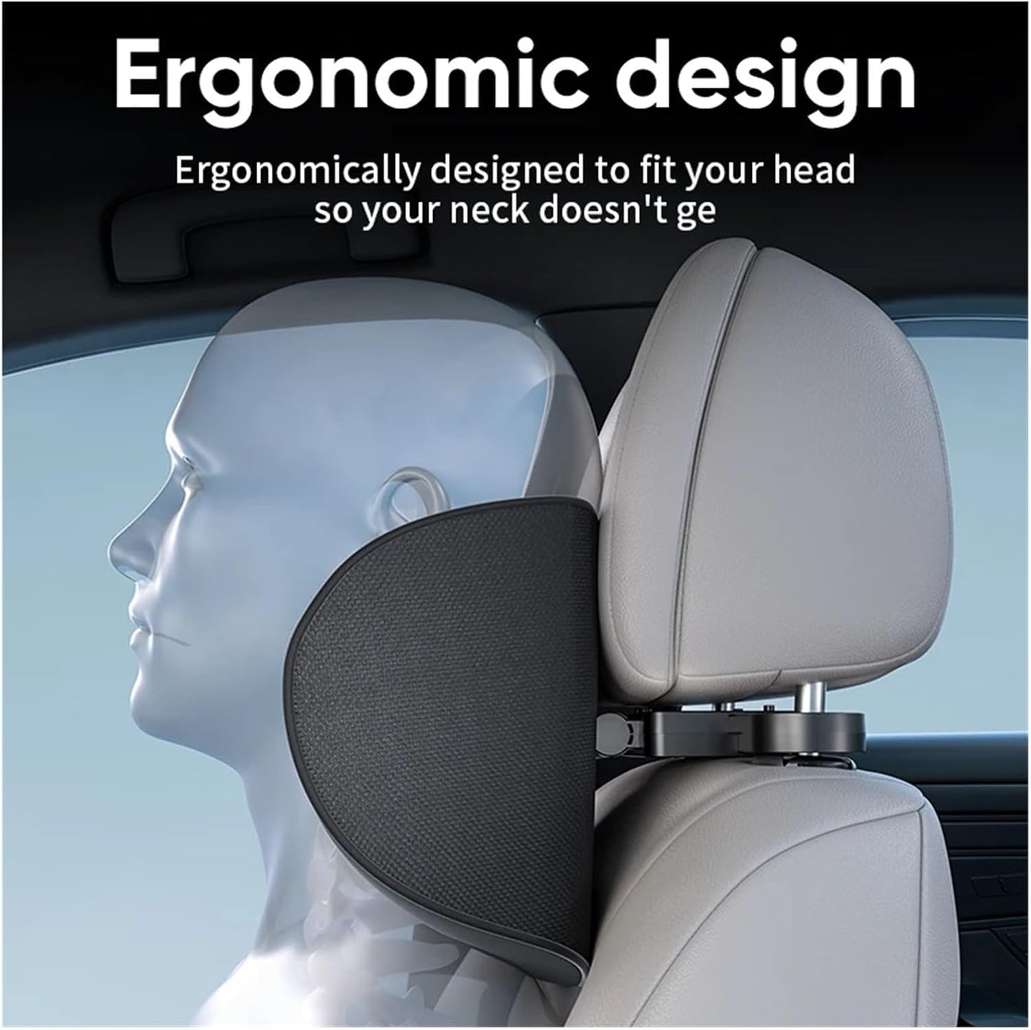 Ergonomic Travel Pillow with Adjustable Support