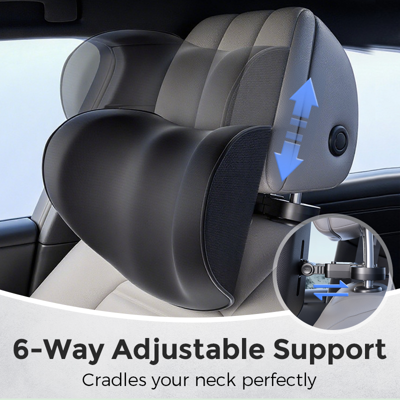 Ergonomic Travel Pillow with Adjustable Support