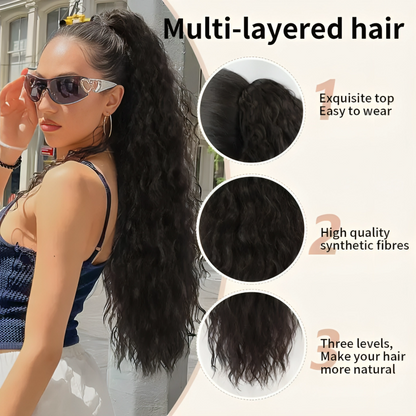 Instant Volume & Length | Clip-In Ponytail Extension