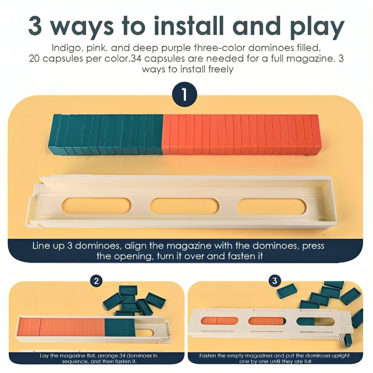 Endless Fun with the Domino Adventure Set for Kids!