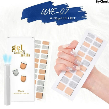 Achieve Salon-Quality Nails Anytime with NAILGLOW® LED Kit