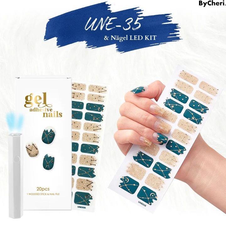 Achieve Salon-Quality Nails Anytime with NAILGLOW® LED Kit
