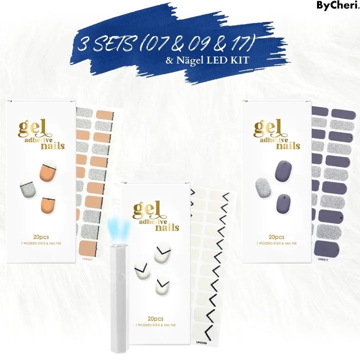 Achieve Salon-Quality Nails Anytime with NAILGLOW® LED Kit
