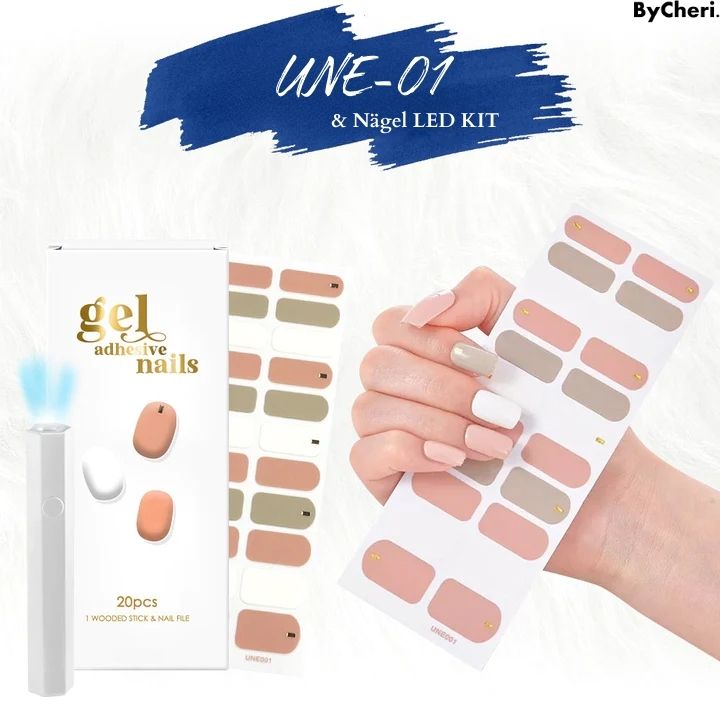 Achieve Salon-Quality Nails Anytime with NAILGLOW® LED Kit