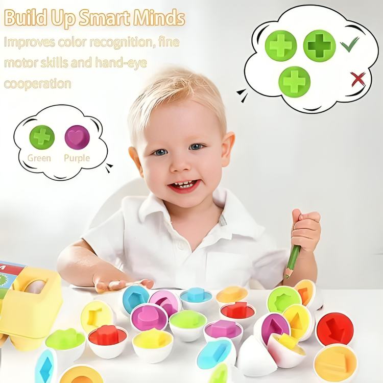 Unlock Learning Fun with Colorful Discovery Eggs