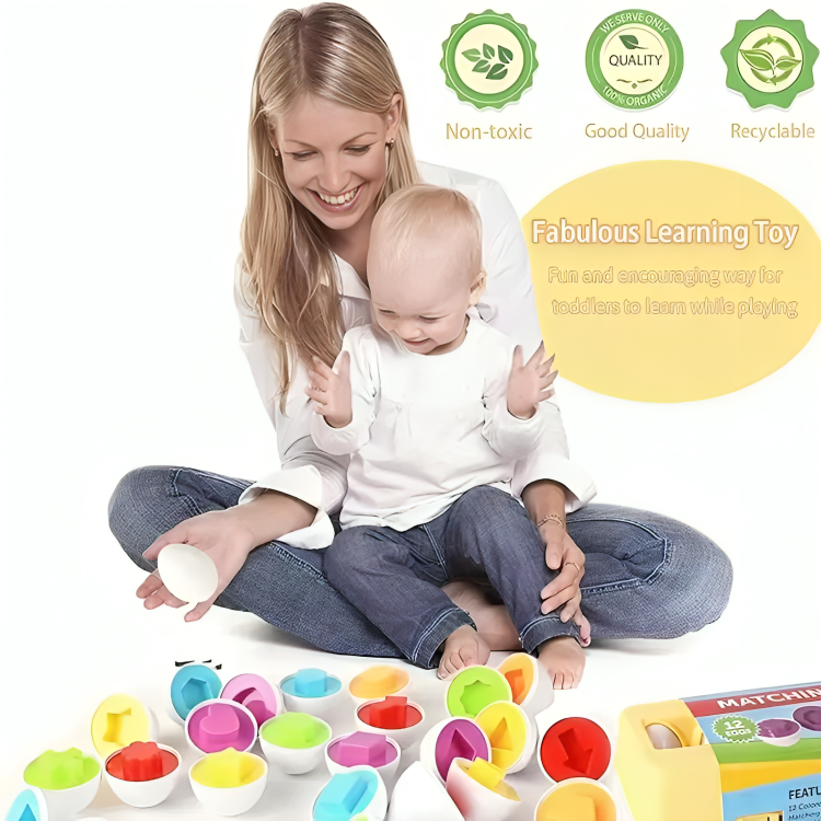 Unlock Learning Fun with Colorful Discovery Eggs