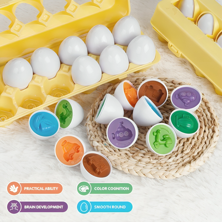 Unlock Learning Fun with Colorful Discovery Eggs