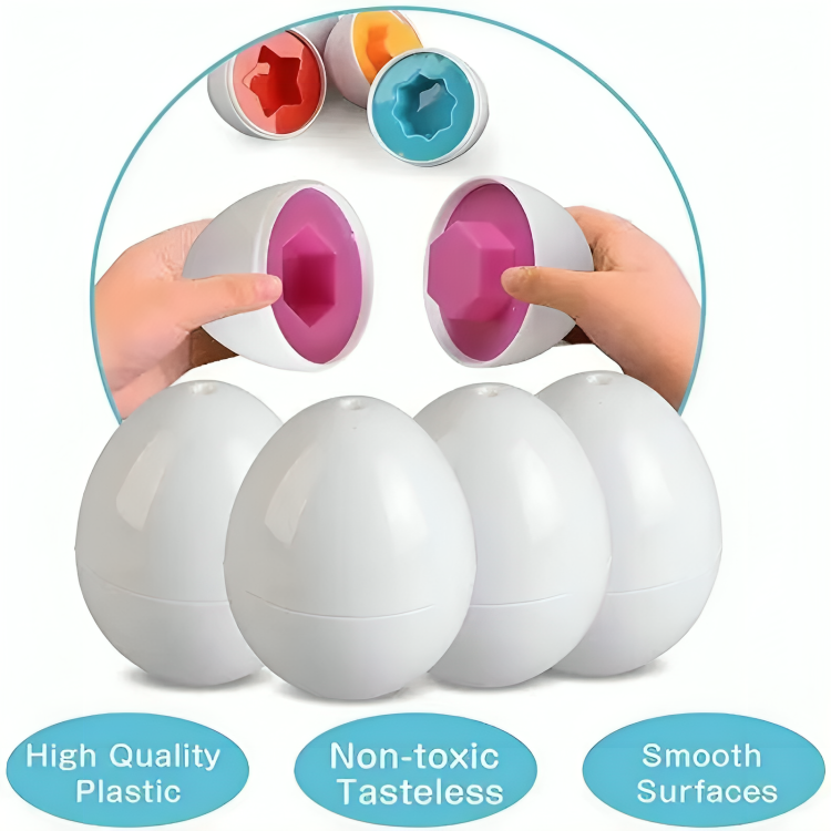 Unlock Learning Fun with Colorful Discovery Eggs