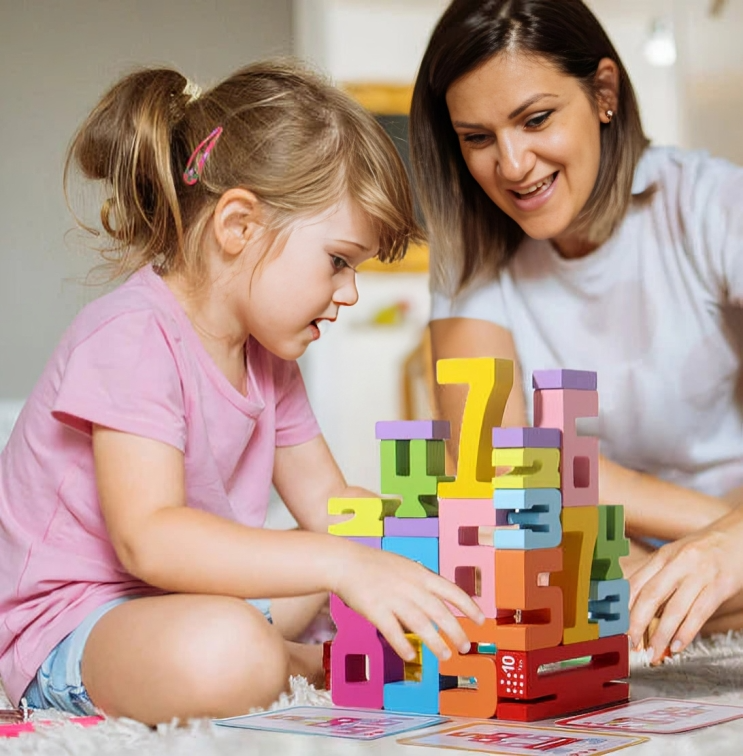 MathStack Blocks: Engage Your Child in Fun Learning!