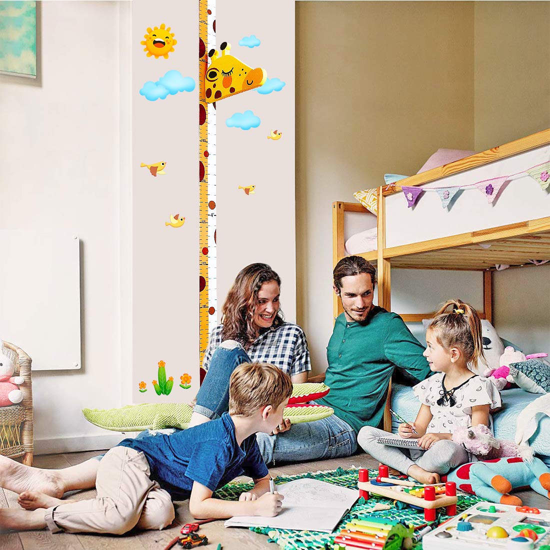 Magnetic Growth Chart for Kids – Fun and Functional Decor