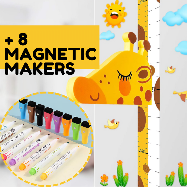 Magnetic Growth Chart for Kids – Fun and Functional Decor