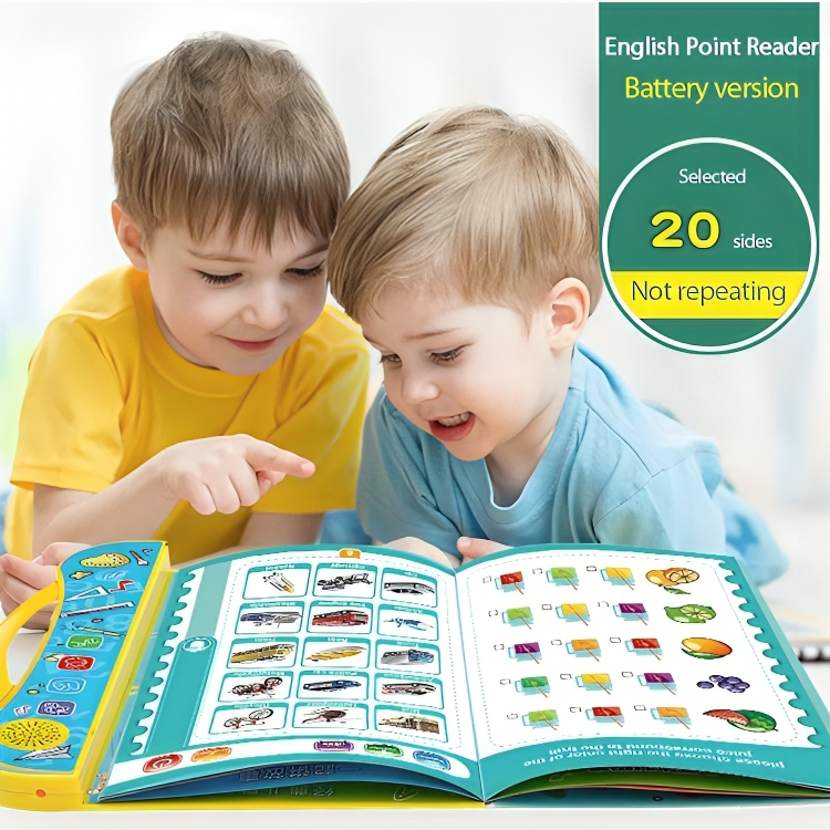 Interactive Language Discovery Book for Kids