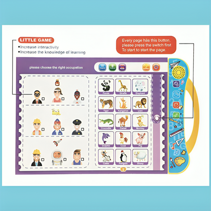 Interactive Language Discovery Book for Kids