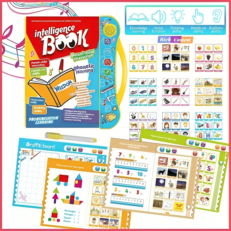Interactive Language Discovery Book for Kids