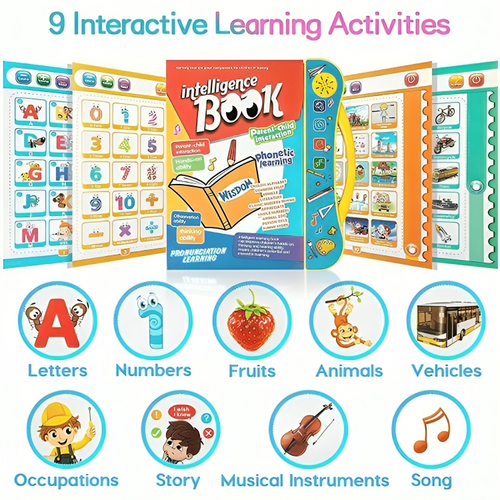 Interactive Language Discovery Book for Kids