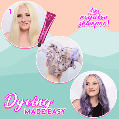 Instant Vibrant Hair Color Boosting Shampoo - No Damage!