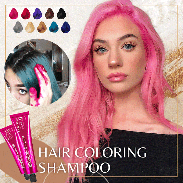 Instant Vibrant Hair Color Boosting Shampoo - No Damage!