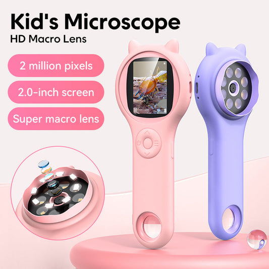 Explore the World Up Close with the EduScope 500x Microscope