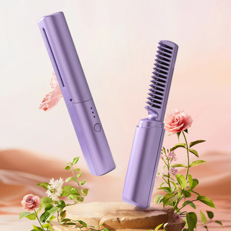 On-the-Go Hair Smoother | Travel-Friendly Hair Styler