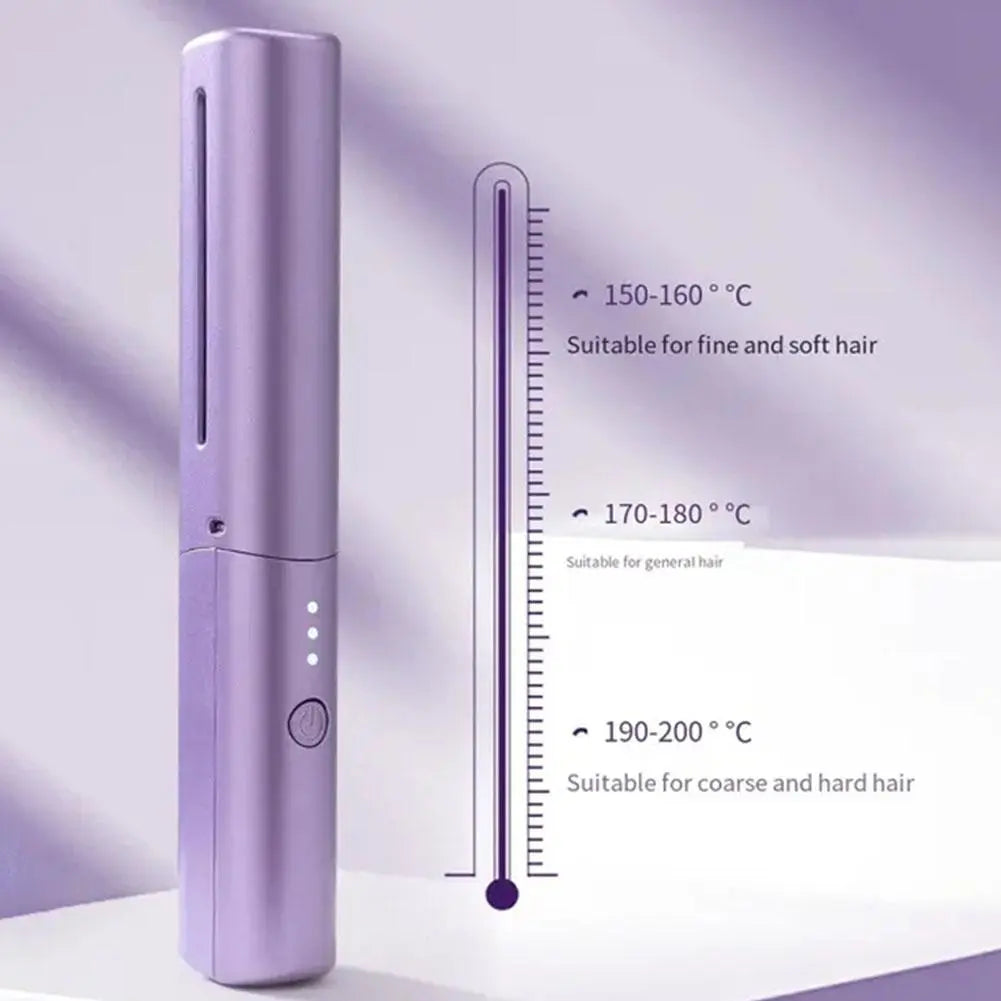 On-the-Go Hair Smoother | Travel-Friendly Hair Styler