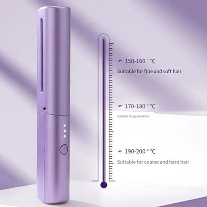 On-the-Go Hair Smoother | Travel-Friendly Hair Styler