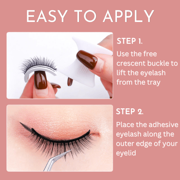 Effortless Glam: Adhesive-Free Lashes for Stunning Eyes