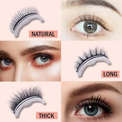 Effortless Glam: Adhesive-Free Lashes for Stunning Eyes