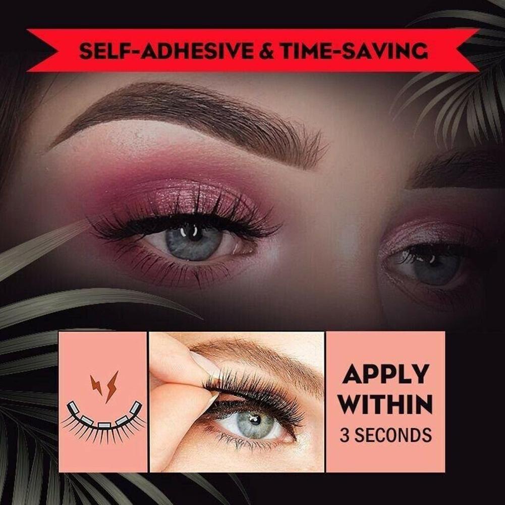 Effortless Glam: Adhesive-Free Lashes for Stunning Eyes