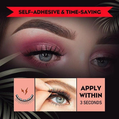 Effortless Glam: Adhesive-Free Lashes for Stunning Eyes