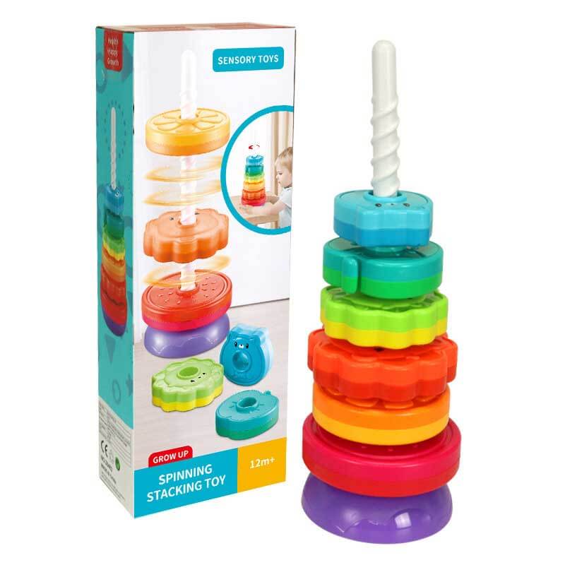 Vibrant StackPlay™ Toy: Safe and Engaging Learning Fun