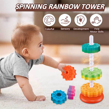 Vibrant StackPlay™ Toy: Safe and Engaging Learning Fun