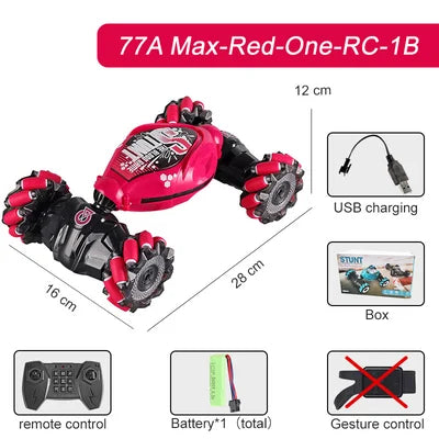 Gesture-Controlled RC Racer - Ultimate Stunt Vehicle
