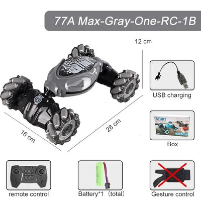 Gesture-Controlled RC Racer - Ultimate Stunt Vehicle