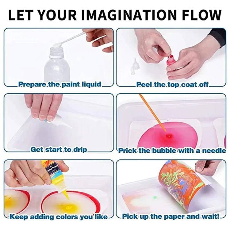 Create Stunning Water Marbling Art with AquaSwirl Kit