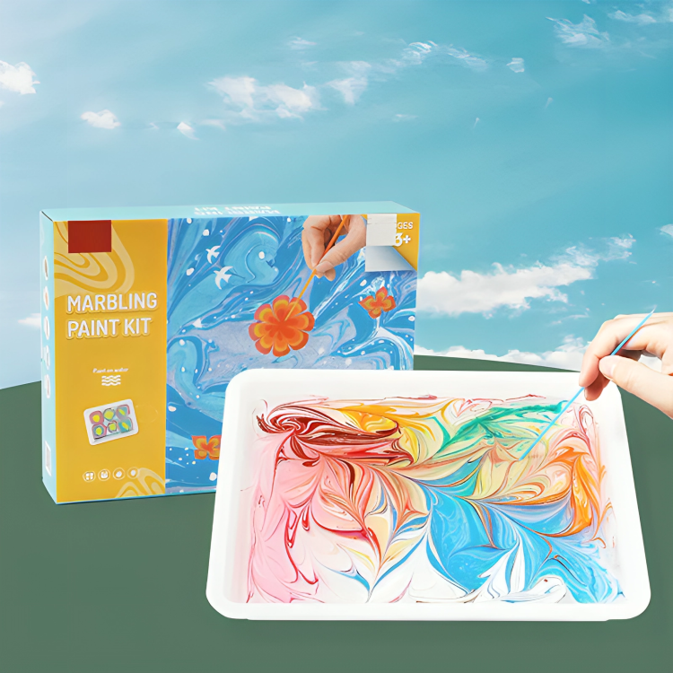 Create Stunning Water Marbling Art with AquaSwirl Kit