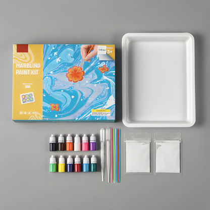 Create Stunning Water Marbling Art with AquaSwirl Kit