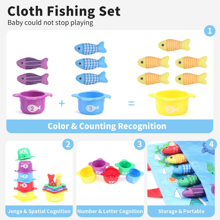 Engaging Fishing Game for Learning Numbers and Colors