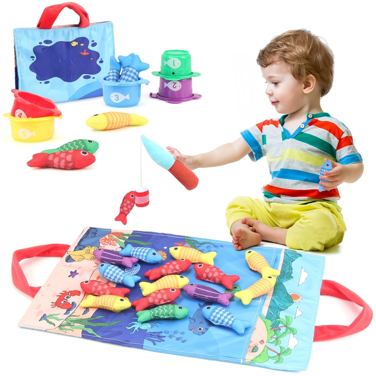 Engaging Fishing Game for Learning Numbers and Colors