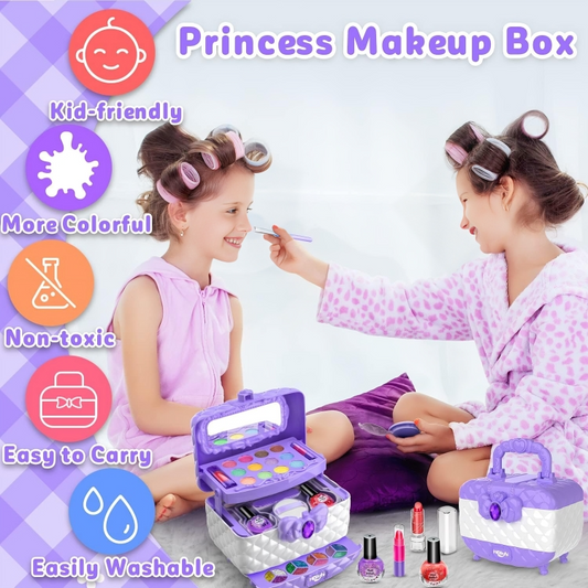 Delightful Kid-Safe Washable Makeup Set for Creative Play