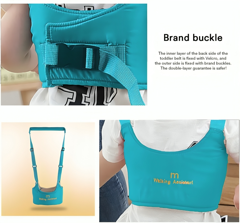 StepSmart Harness | Effortless Support for Your Baby's First Steps!
