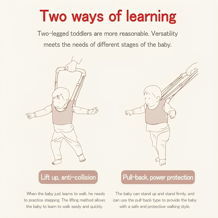 StepSmart Harness | Effortless Support for Your Baby's First Steps!