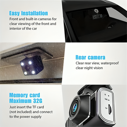 Stay Safe with 360-Degree Dash Cam Recording